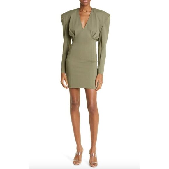 Mother of All Eirs Dress Army Green Womens Size XS - Picture 1 of 16
